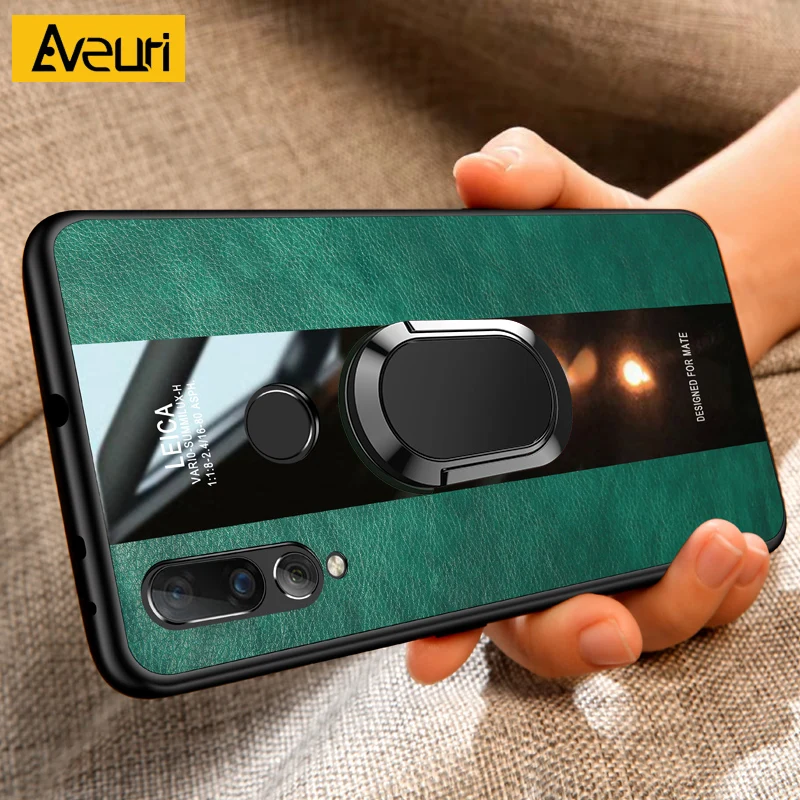 Custodia Magnetica In Pelle Per Huawei P30 P40 P50 P60 Pro Nova 5T 8 9 Se 10 11 Pro Cover Posteriore Custodia Protettiva Per Anello Coque
