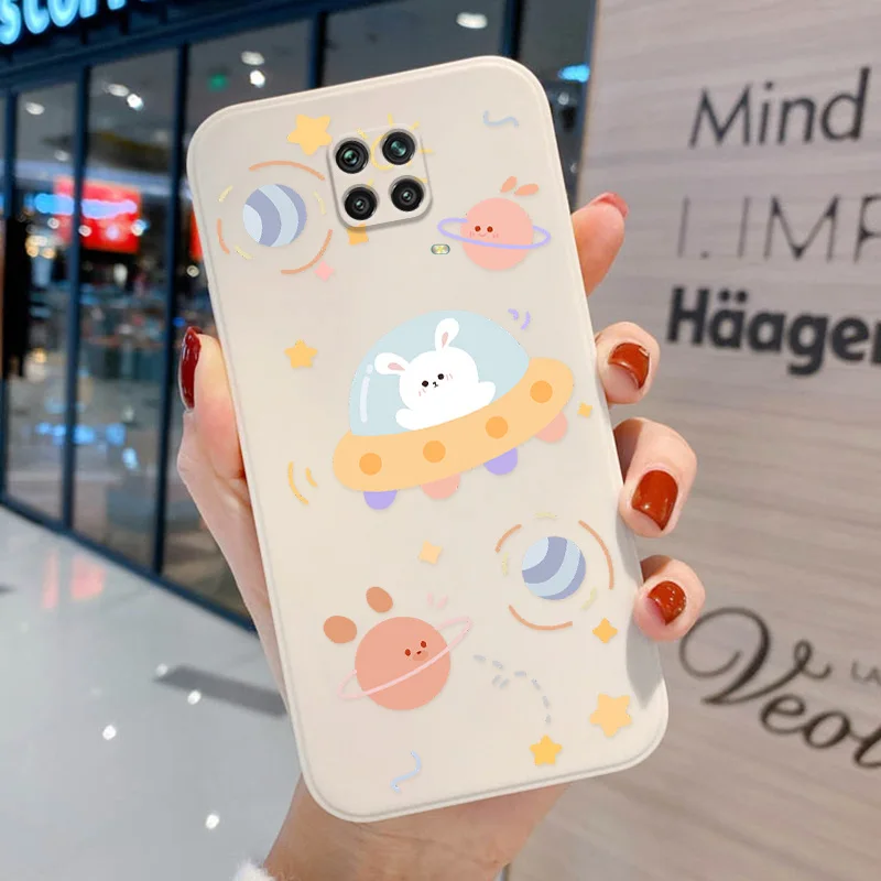 Poco X3 Pro Case For Redmi 9C NFC Funda Xiaomi Redmi Note 9 10 Pro 8 8t 9s 10s 9T 9A 9 S C Cute Bear TPU Camera Protection Cover