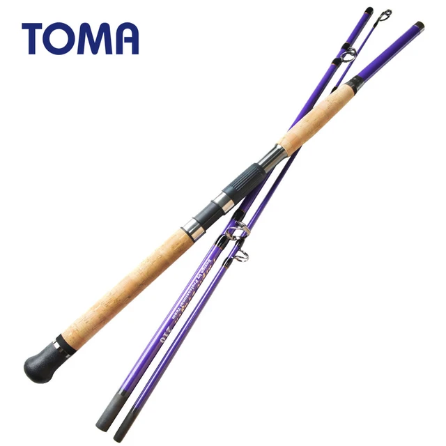 TOMA Fast Action Sea Boat Jigging Fishing Rod Carbon 1.8m 2.1m 2.4