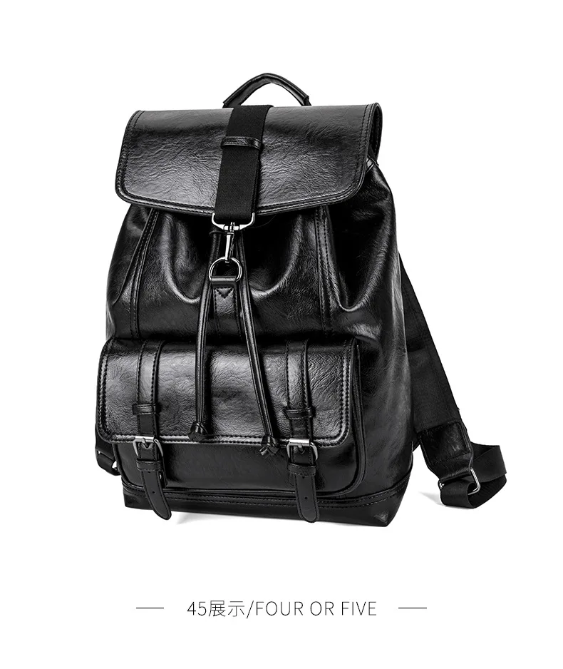 Рюкзак мужской школьный-сумка подростковый человек Mochila корейский стиль черный мужской женский