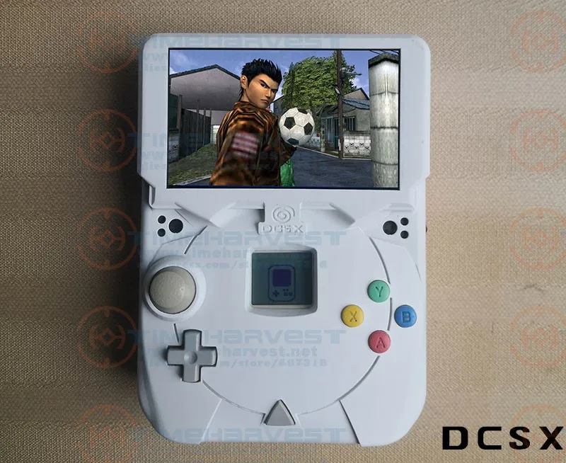 

New Arcade Game DC Handheld Console Modified DC motherboard DREAMCAST Pocket Game GDEMU or DREAMSHELL Portable handset Gameboy