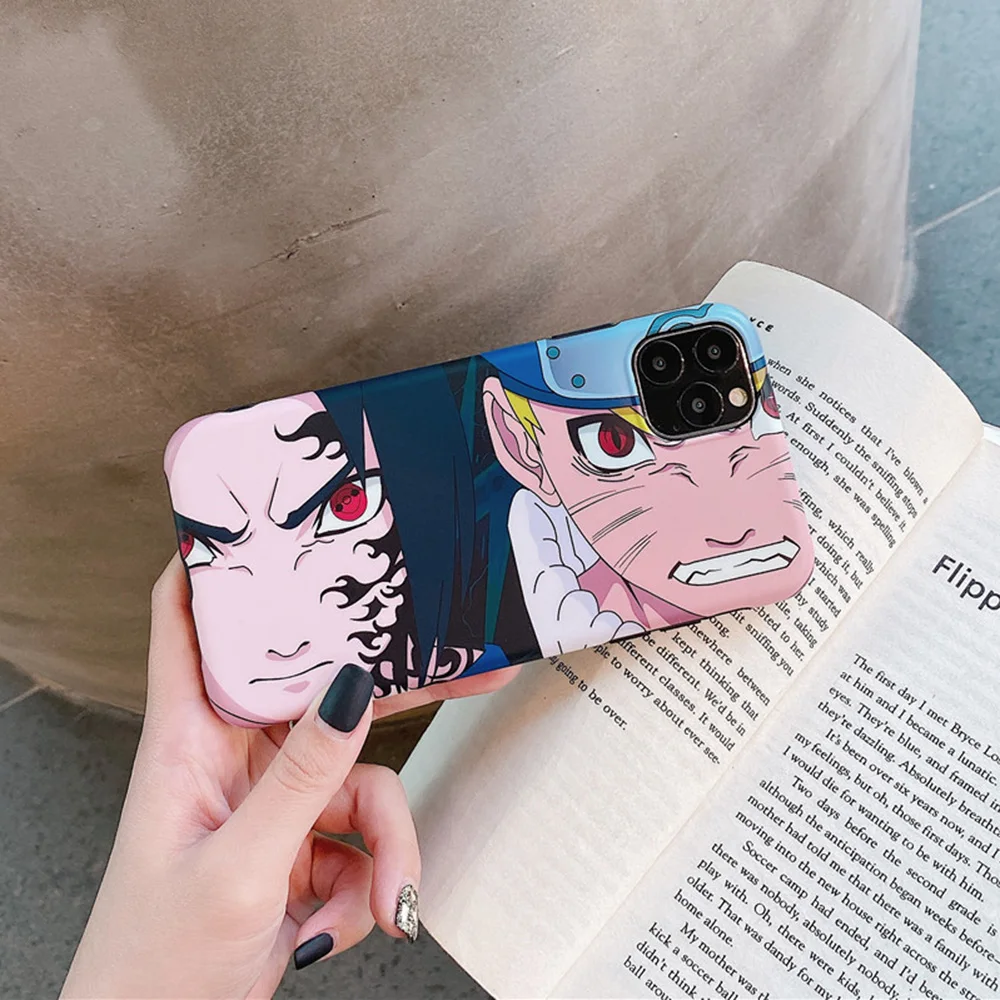 Чехол с аниме Наруто Kurama для iPhone 12 11 pro X Xs MAX XR 7 8 Plus чехлы телефонов силиконовая