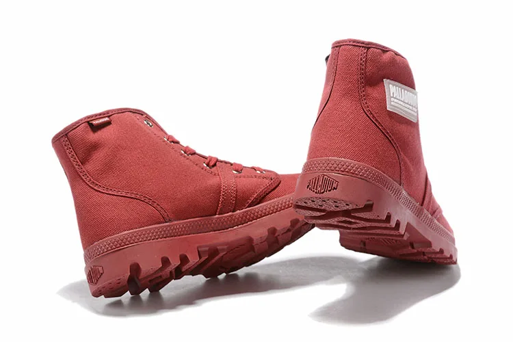PALLADIUM Pampa/Классическая парусиновая обувь; ботильоны; ковбойские кроссовки; модная парусиновая повседневная обувь; Размеры 35-45