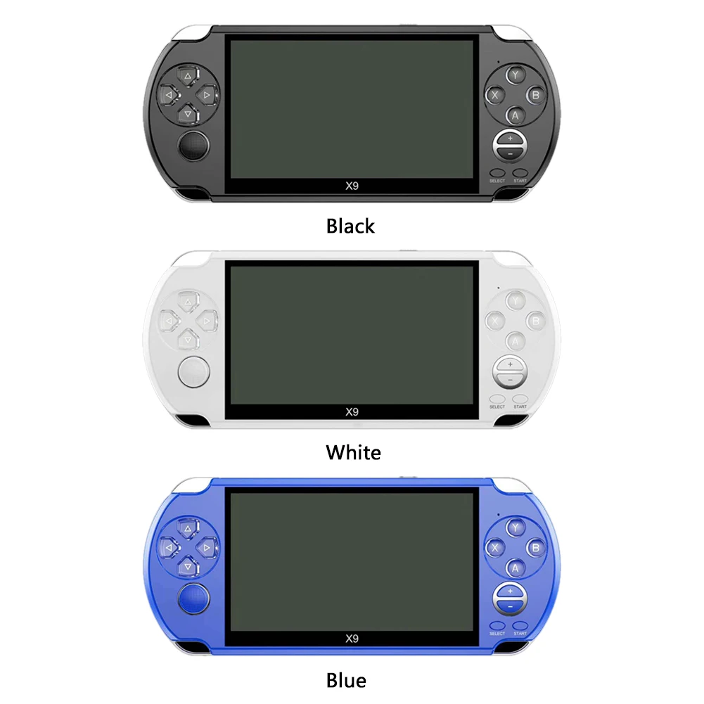 Music Player Rechargeable Video 5.1 Inch LCD Display Kids Game Console Movies Camera Handheld Gift