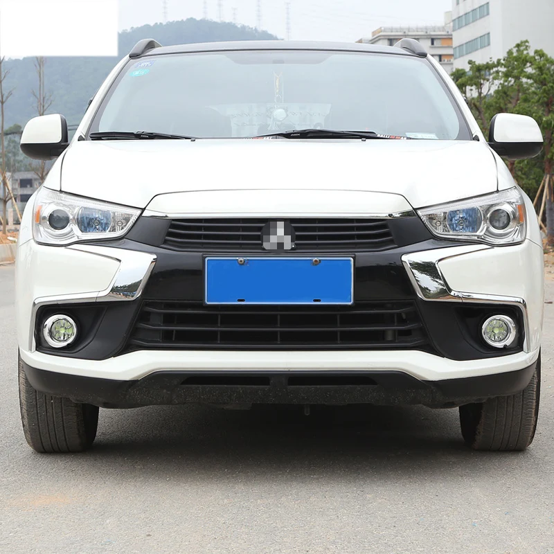 Lsrtw2017 Abs Автомобильная передняя задняя противотуманная фара Накладка для Mitsubishi Outlander Sport Asx RVR 2011- аксессуары для интерьера