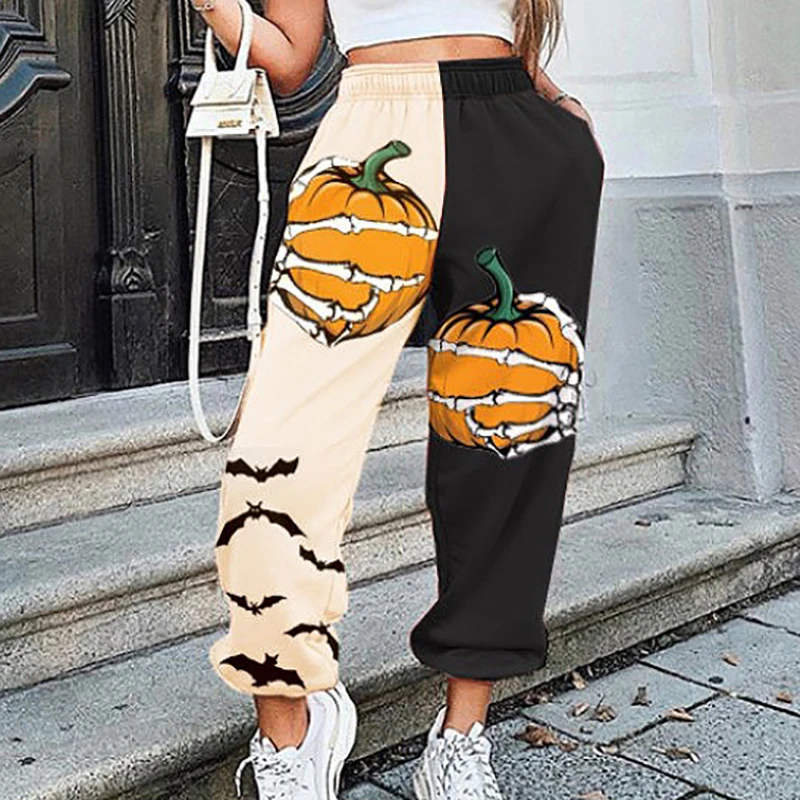  FREE SHIPPING Full Print Pattern Harem Pants JKP4455