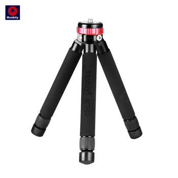 

Manbily MT-02 Portable Aluminum Alloy Desktop Tripod for Canon Nikon Sony DSLR Camera 2-Section Extendable Mini Tabletop Tripod