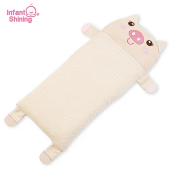 

Infant Shining Baby Pillow Colored Cotton Washable Long Baby Anti-off Head Pillow Children Cartoon Head Pillow Baby Baby Pillow