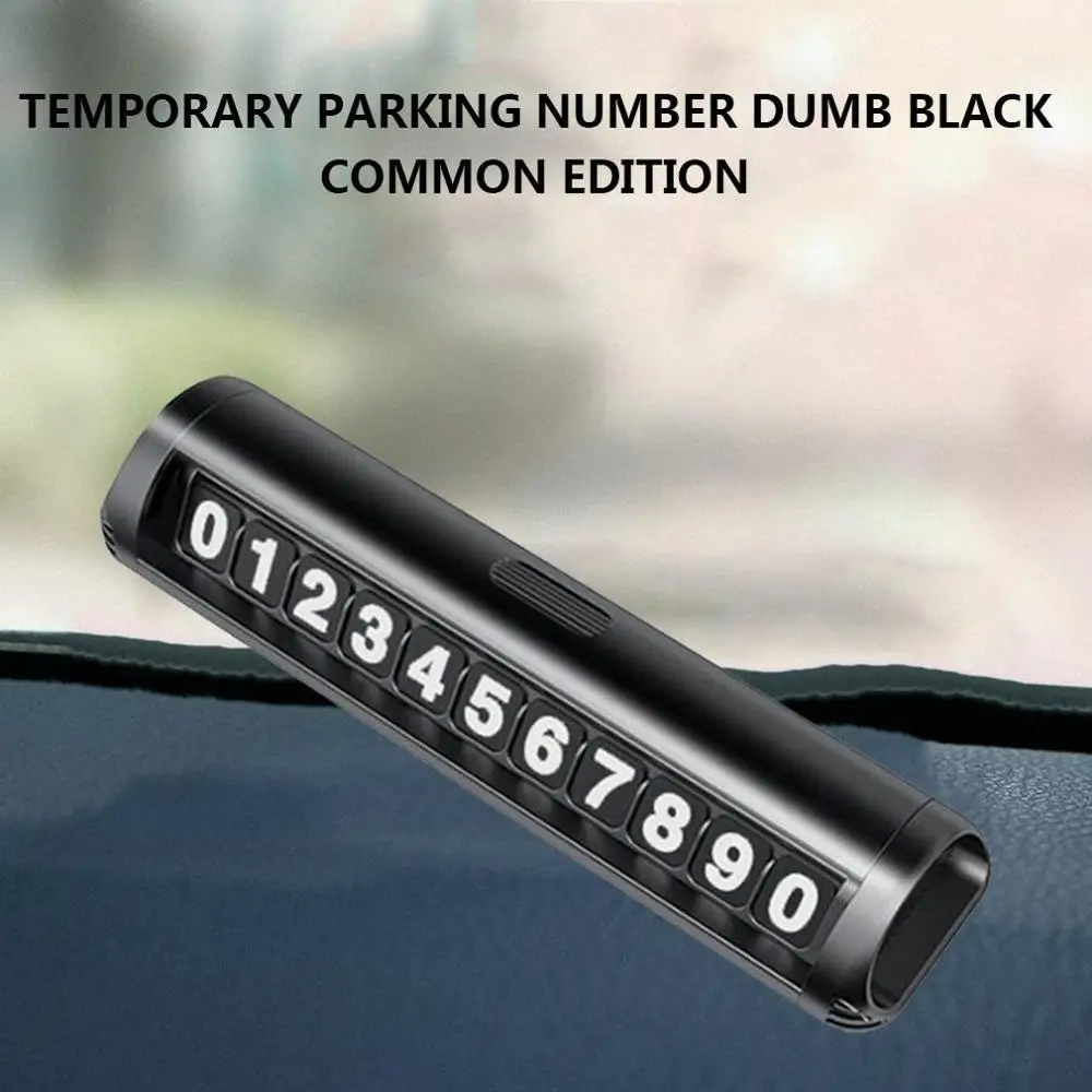 Unchangeable Sun Protection Car Mobile Phone Number Decoration Products