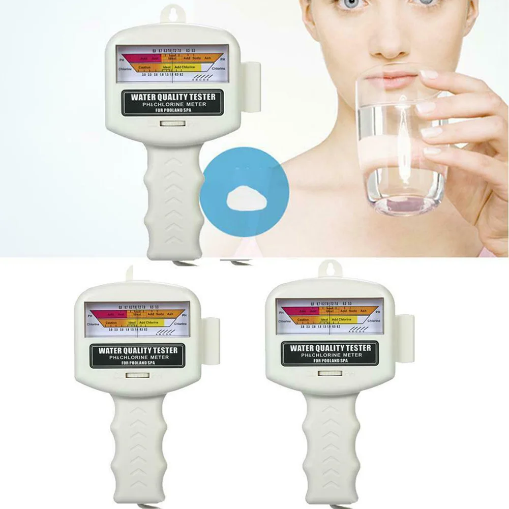 

Hot Sale Convenient Swimming Pool Water PH CL2 Tester Quality Chlorine Detector Portable Analyzer Pen TY
