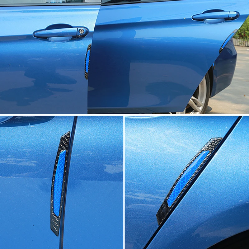 Door Edge Guard With Reflector