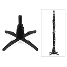 Bracket Tripod Clarinet-Stand-Holder Wind-Instrument Detachable Support Lighweight Plastic-Material