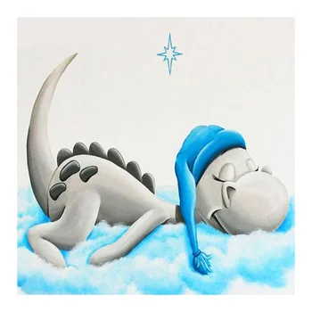 

5D DIY Sleeping Dinosaurs Diamond Painting cartoon animal Round square Full Drill nouveaute Mosaic Embroidery Cross Stitch home