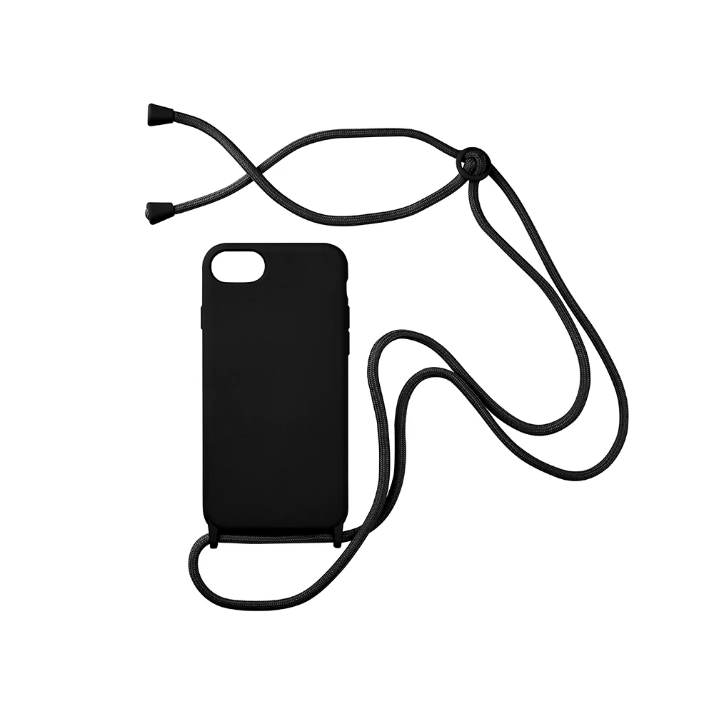 Силиконовое ожерелье для iPhone 11 Pro Max X XS Max XR, чехол для телефона,  ремешки через плечо, шнур с ремешком для iPhone 7 8 6 s 6 Plus | AliExpress