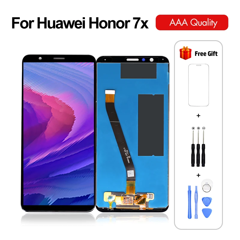 Для Huawei Honor 7x 8X ЖК дисплей с сенсорным экраном в сборе JSN L21 L42 AL00 инструментами