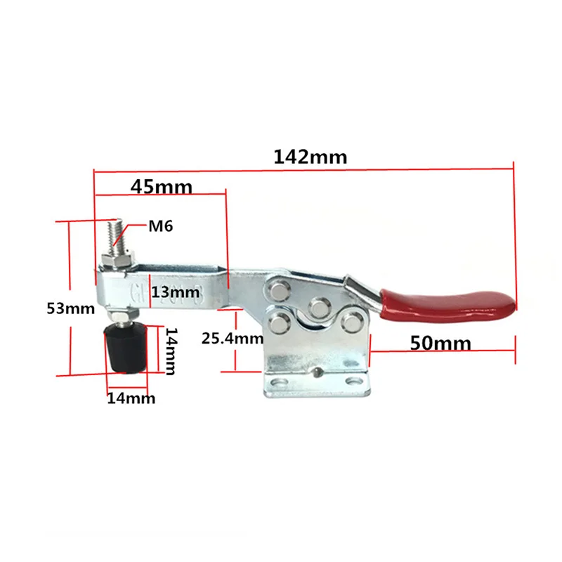 Clamp Horizontal Toggle Clamp Joiner's Clamp Quick-Release Clamp Abrazadera Vertical Toggle Clamp For Woodworking 1PC