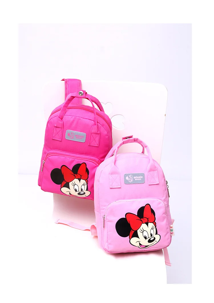 Милый нейлоновый рюкзак disney в Корейском стиле для мальчиков и девочек, детская сумка, рюкзак с Микки Маусом, Студенческая сумка для книг