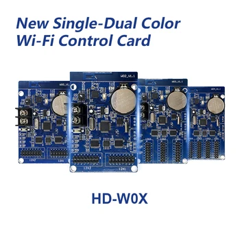 

Huidu HD-W00 HD-W02 HD-W03 HD-W04 control card single-dual color wifi controller for outdoor led advertising