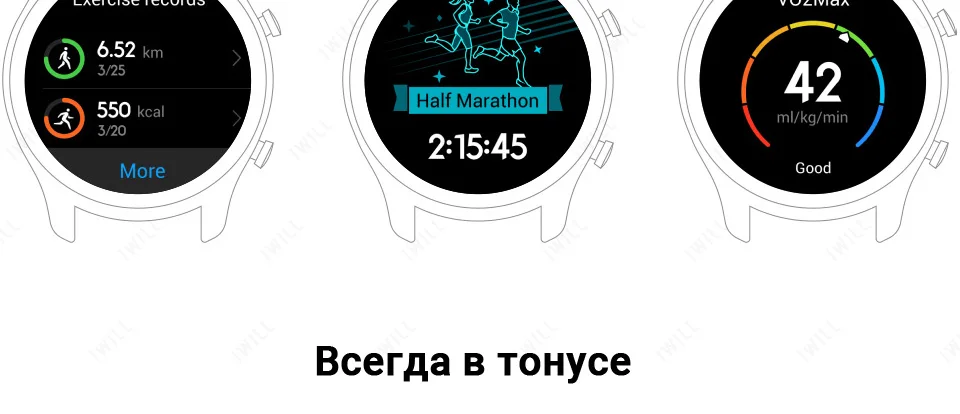 Оригинальные Смарт-часы huawei GT с поддержкой gps трекер сердечного ритма для Android iOS водонепроницаемые спортивные часы