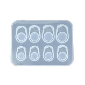 

Silicone Ring Mold Pendant Mould Epoxy Resin Jewelry Making Tool Handmade DIY Crafts