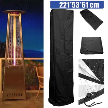 

House Waterproof Garden Heater Dust Cover Protector Oxford Cloth Heater Veranda Patio Heaters Canopy Terrace Anti-Dirty Supplies