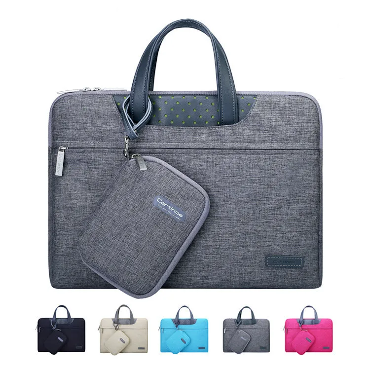 

Cartinoe Hand Computer Bag Multi-functional Apple Laptop Sleeve Waterproof Briefcase-Processing Customizable