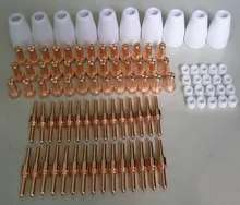 PT31 30/40A Torch 100PCS Plasma Cutter Machine Spare Parts Torch Consumables