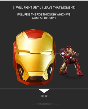 

3D Mobile phone Speakers Bluetooth V4.2 Iron Man Bluetooth Speaker Subwoofer With FM Radio Support TF Card