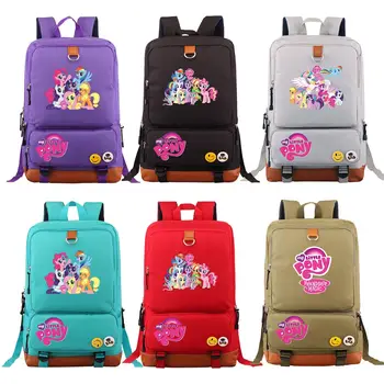 

Christmas Cutie My Little Pony Boy Girl Book School bag Women Bagpack Teenagers Schoolbags Men Student Patchwork Backpack