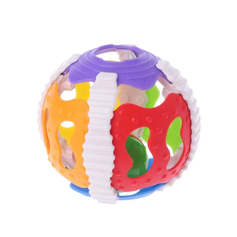 

Baby Hand Bell Toy Rattles Sway Sound Grasp Ball Finger Activity Educational Toy