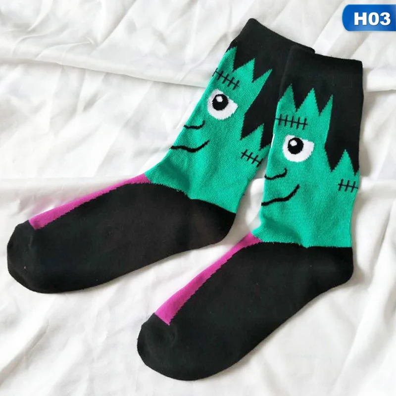 Cosplay&ware Bats Pumpkin Cartoon Socks Men Knee-high Halloween Cosplay Cotton Crew Spring Autumn Casual -Zentai shop online H6f026be344f3421199707bc5a3749557w.jpg