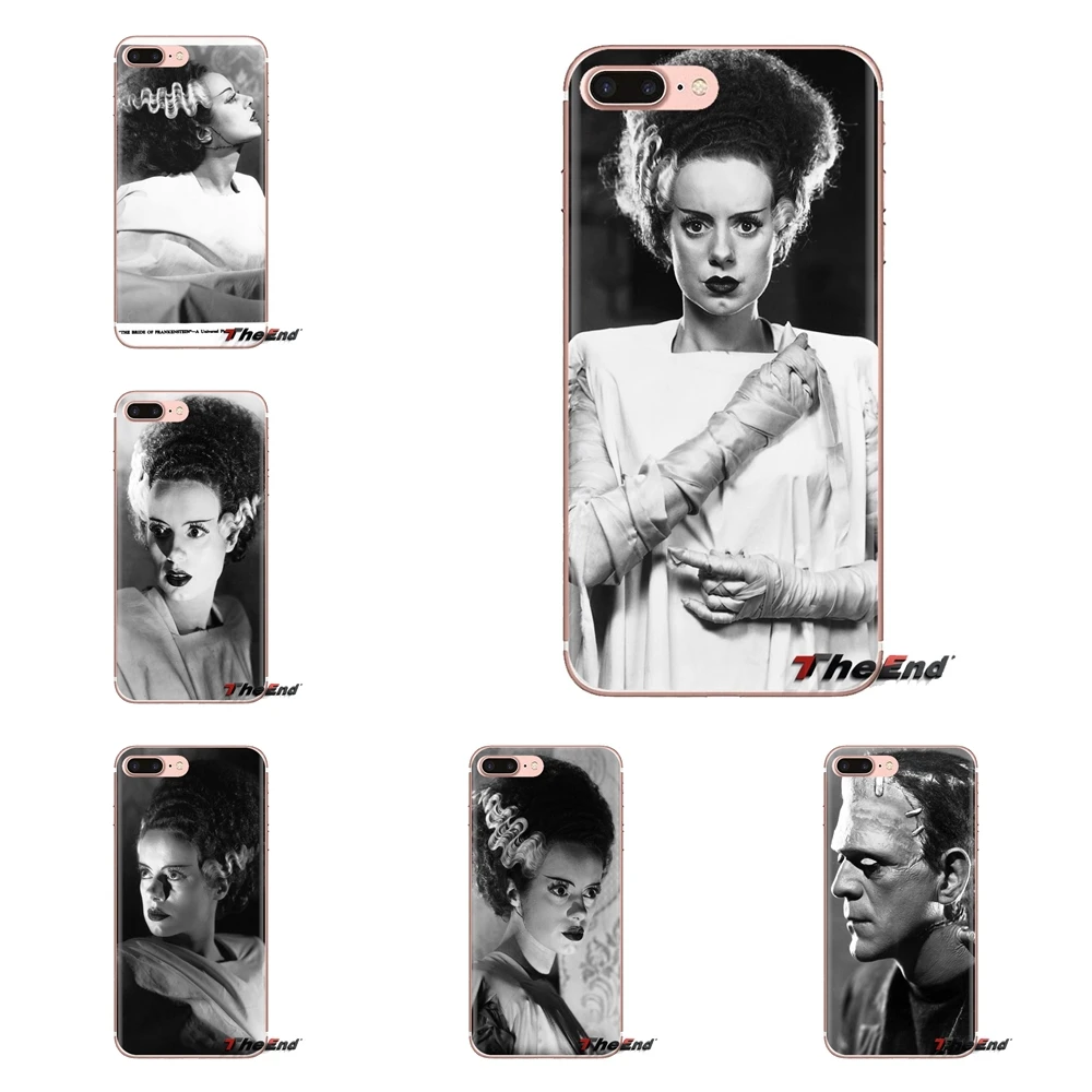 For LG G3 G4 Mini G5 G6 G7 Q6 Q7 Q8 Q9 V10 V20 V30 X Power 2 3 K10 K4 K8 2017 The Bride of Frankenstein Silicone Phone Skin Case |