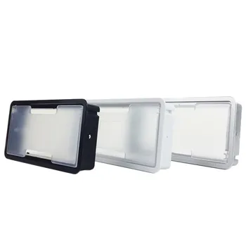 

Plastic Rectangular Table Wire Hole Cover Computer Desk Outlet Hole Decorative Wire Junction Box Office Accessories