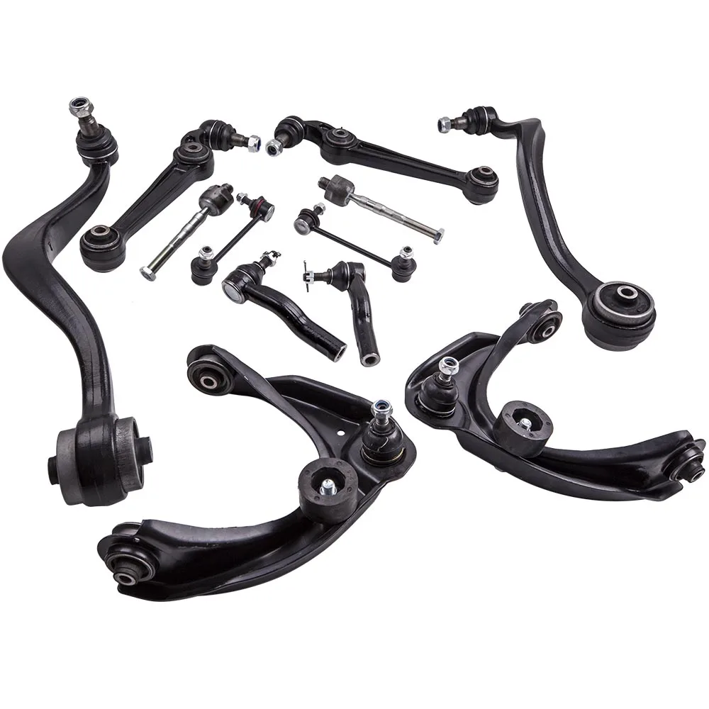 Front Lower & Upper Control Arm Set W/ball Joint For Mazda 6 20022007