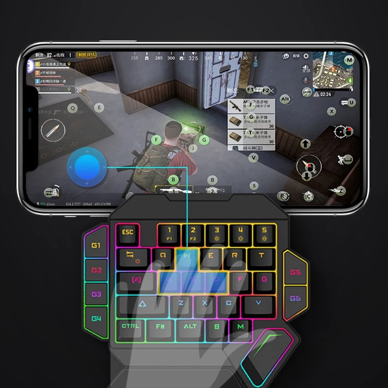 Игровой контроллер для PUBG игровая клавиатура + конвертер мыши Bluetooth 5 0 мобильный