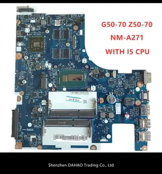 

ACLU1/ACLU2 NM-A271 Rev1.0 Mainboard For Lenovo Ideapad G50 G50-70 Z50-70 V1000 Laptop motherboard with I5 CPU M5 R330 2GB GPU