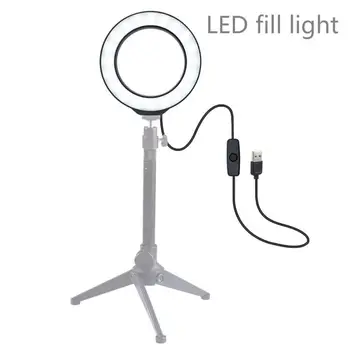 

InStock 1PC 4.7 Inch 12cm USB LED Ring Vlogging Photography Video Lights Live Fill Light Fastshipping Dropshipping High-Quality