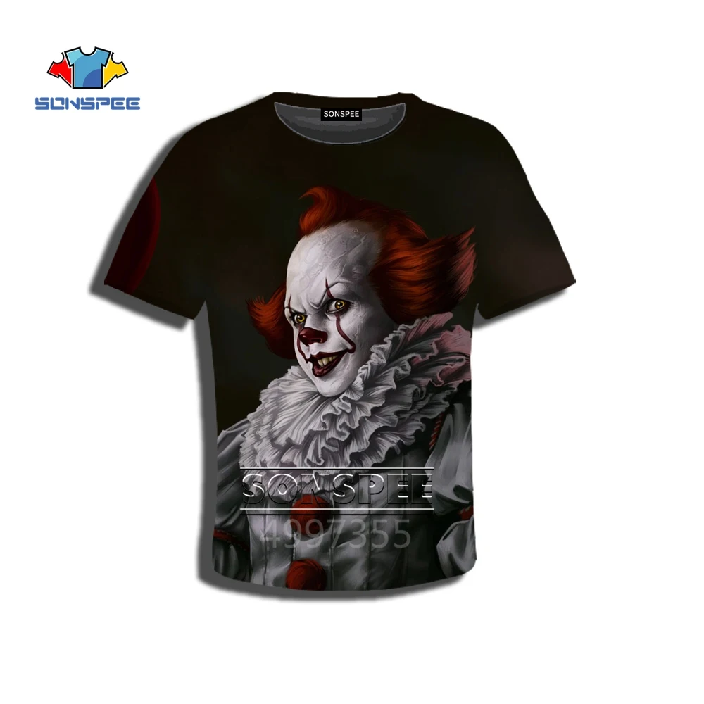 SONSPEE Stephen King's It balloon Harajuku/футболка с 3d принтом для мальчиков и девочек-подростков/толстовка/толстовки/шорты Детская одежда X220