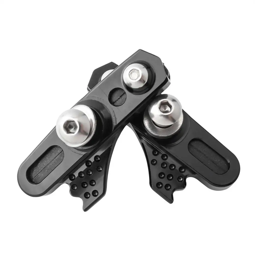 V shaped Bike Brake Pads 55.4mm Bicycle Brake Pads with Less Noise Anti slipping Road Mountain