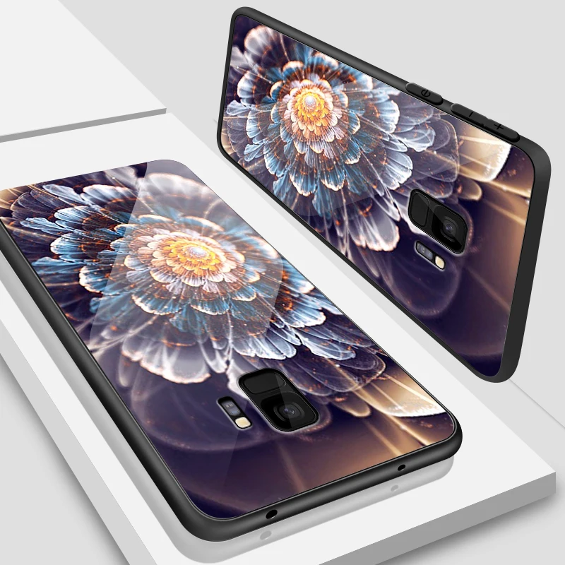 W197 Чехол из закаленного стекла для OnePlus 3 3T 5 5T 6 6T 7 7 Pro для Samsung Galaxy S8 S9 S10 Plus, противоударный чехол-бампер - Цвет: W197