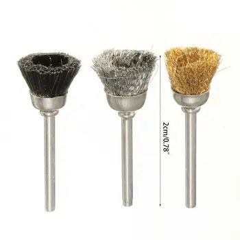 

166 Rotary Tool Accessory Bit Set Suit 1/8" Shank Grinding Polishing For Rotar 83XA