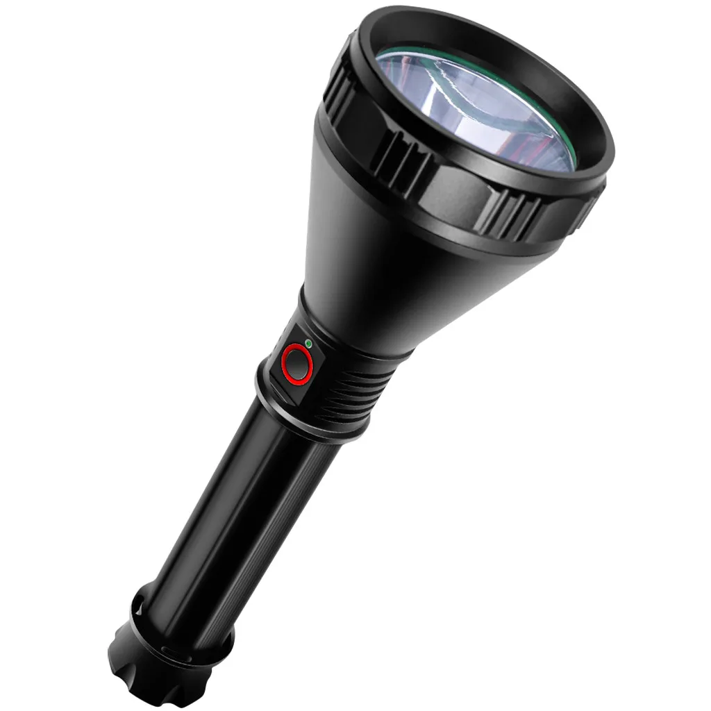 Powerful XHP70/50 LED Aluminum alloy Flashlight Rechargeable 4 Modes Torch 26650