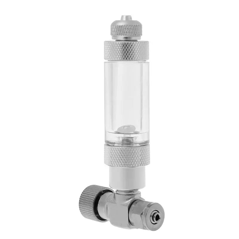 Aquarium CO2 Regulator Needle Valve Adjustment Kit Bubble Valves Counter Mini CO2 Single/Double Head System for Fish Tank