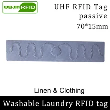 UHF RFID laundry tag Washable heat resisting hotel Linen clothing 902-928MHZ NXP UCode8 EPC Gen2 6C smart card passive RFID tags uhf rfid tag heat and water resisting epc 6c 915mhz868mhz860 960mhz h3 20pcs free shipping smart passive pps rfid laundry button