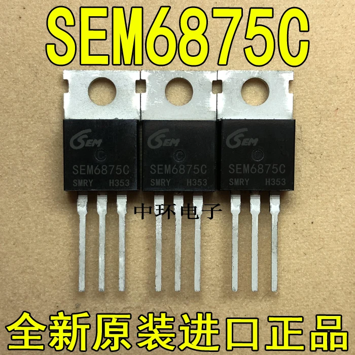 

10pcs/lot SEM6875CB 6875C 68V 75A