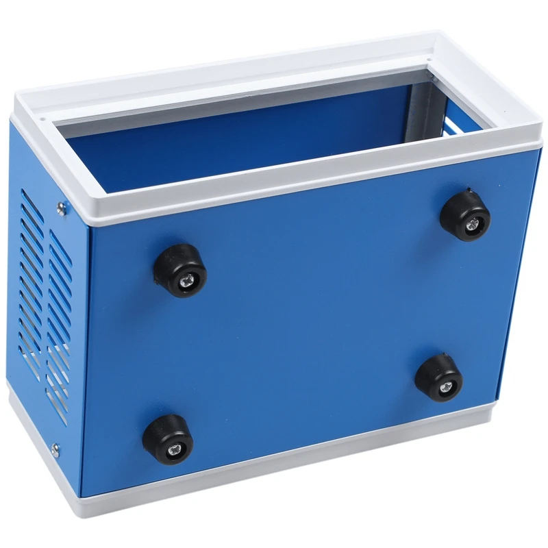 6," x 5,1" x 3," синий металлический корпус проект Чехол DIY Распределительная Коробка