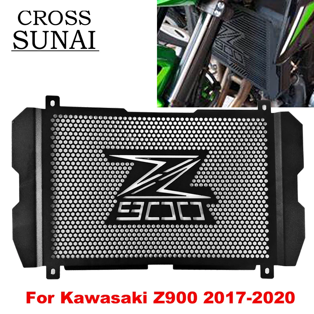 Защита решетки радиатора мотоцикла для Kawasaki Z900 Z 900 2017-2020 крышка подножка задний