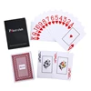 New Hot 2 Sets/Lot Baccarat Texas Hold'em Cartes À Jouer En Plastique Étanche Glaçage Poker Carte Conseil Pont Jeu 63*88mm qenueson ► Photo 3/6