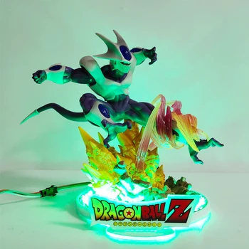 

Dragon Ball Z Coora PVC Action Figures LED Night Light Anime Figures Dragon Ball Super Heroes Led Table Night Lamp Gift For Kids