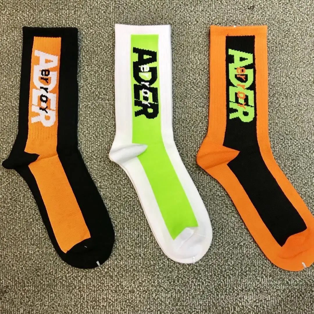 Ader error Socks Harajuku Hip Hop VETEMENTS Skarpetki Women Men Skateboard Street Dance Gift Kanye West Winter Ader error Socks